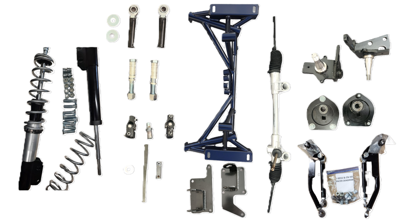 67-70 Race Kit W/2"Drop Spindles(Fox) and Manual Rack (MU-6779R) $3761.00 To $4561.00