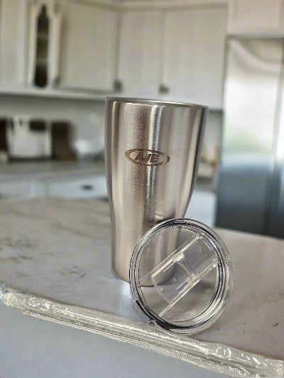 28 Ounce Stainless Steel Cup W/Lid & Straw