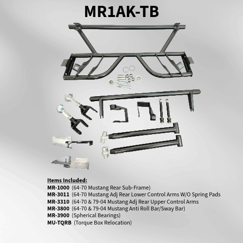 64-70 Mustang Rear Adjustable Kit (MR1AK) $1708.00 - $2093.00