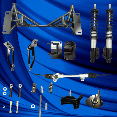 64-66 Race Kit W/ 64-69 2" Drop Spindles and Manual Rack ( MU-6467R) $3761.00 To $4561.00