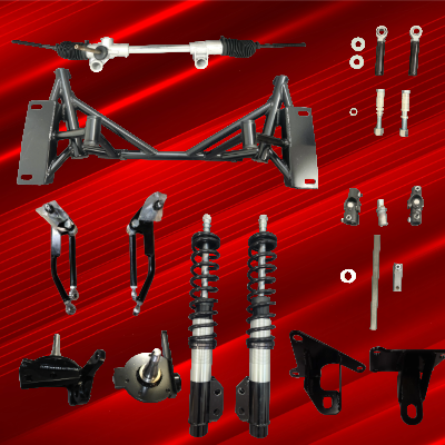 64-66 Race Kit W/ 70-73 2" Drop Spindles and Manual Rack ( MU-6473R) $3761.00 To $4561.00