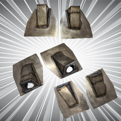 67-70 Mustang Strut Towers (MU-67ST)