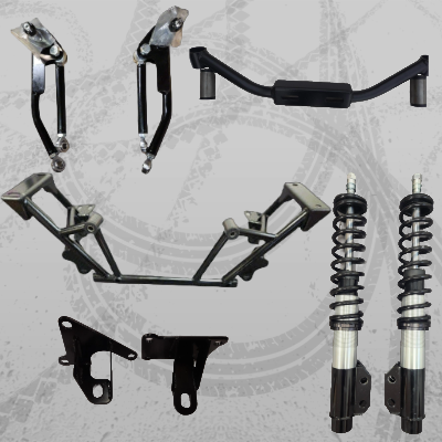 94-98 SN95 Strut Race Kit $2119.00 (SNR9498) Call for Single or Double Adjustable upgrade